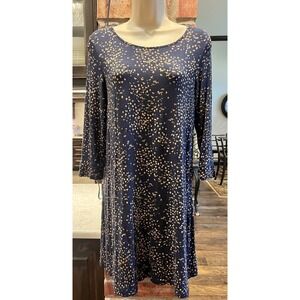 Joules Hayden Tunic Top Jersey in Grzeanimal Print Navy Size 4